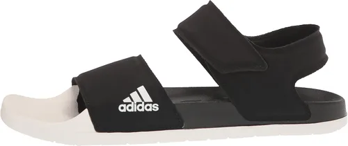 Vista 8 de adidas Sandalias Adilette unisex para adultos, Core Black-core White