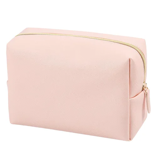 Vista 9 de Bolsa de maquillaje GFU para mujeres, linda bolsa de cosméticos, bolsa ligera de aseo y maquillaje, gran bolsa organizadora de almacenamiento
