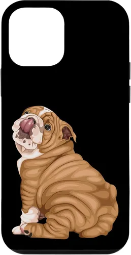 Vista 16 de Funny Puppy Art Illustration English Bulldog Owner Case para iPhone 17