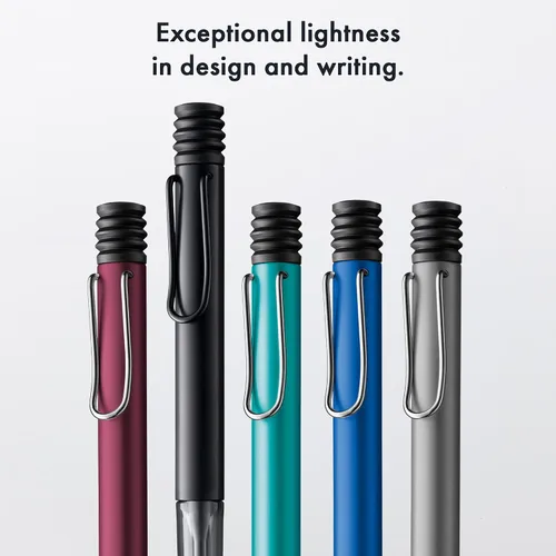 Vista 5 de Lamy AL-star aubergine - Bolígrafo con agarre transparente y ergonómico y ancho de línea M - cuerpo de aluminio ligero - incluye recambio de gran