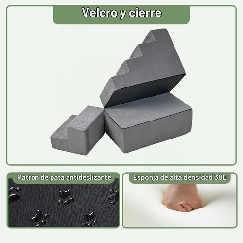 Vista 7 de Escalera para perros para camas altas de 30 pulgadas de alto