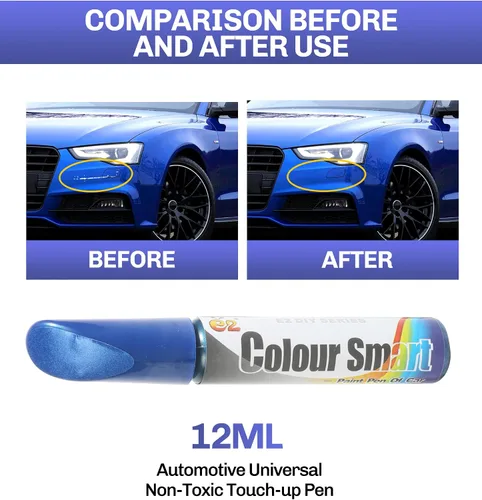 Vista 2 de Bylikeho Pluma para Reparar Arañazos de Coche - Removedor de Arañazos Profundos, Pluma de Pintura para Retoques, Azul