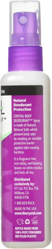 Vista 2 de Desodorante Crystal Body Spray 4 onzas