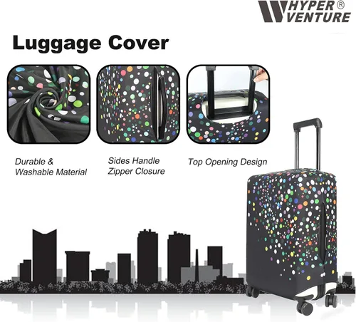 Vista 3 de HYPER VENTURE Funda de equipaje Protetor Lunares