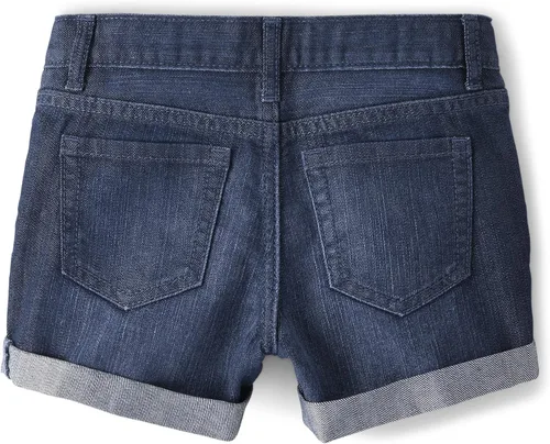 Vista 2 de The Children's Place Denim Shortie Shorts