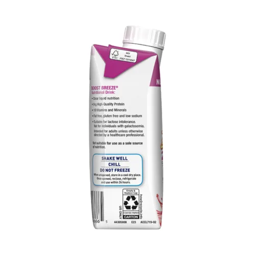 Vista 7 de Boost Breeze - Bebida nutricional Wildberry, 8 onzas líquidas (paquete de 24)