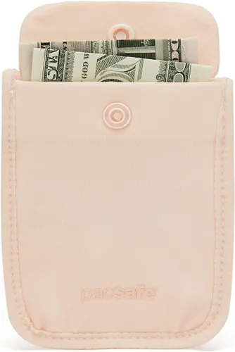 Vista 8 de Pacsafe Coversafe S25 - Funda para brasier secreto antirrobo, Rosa (Orchid Pink), Cartera de viaje