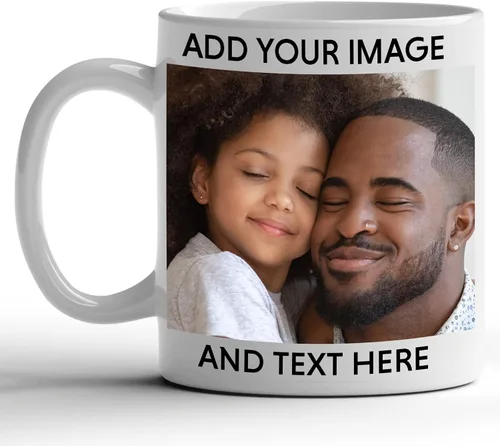 Vista 18 de GotPrint Taza con foto personalizada, regalos personalizados, carga de imagen y texto, logotipo de la empresa, nombre, idea de regalo personalizada