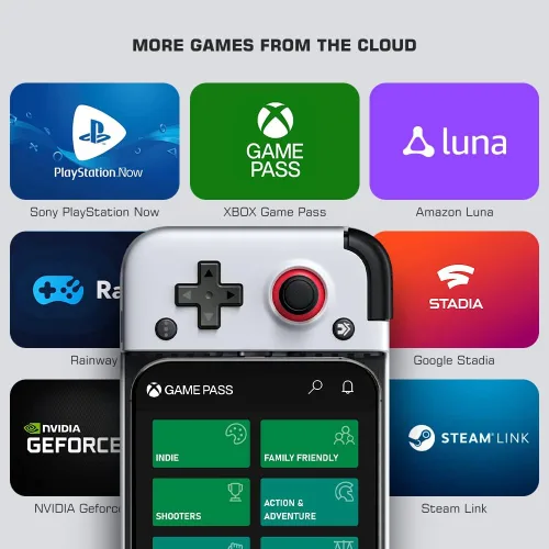 Vista 8 de GameSir X2 Lightning Gamepad Móvil Game Controller para iOS, controlador de teléfono con cable para iPhone, compatible con juegos MFi Apple Arcade