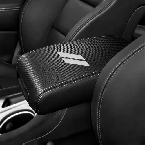 Vista 36 de YOSRTER Accesorios para Dodge Durango 2011-2018 2019 2020 Funda para reposabrazos de consola central, caja interior, decoración de reposabrazos