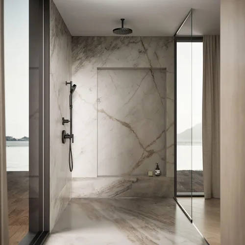 Vista 9 de Kohler 76465-G-BL Awaken® 10" cabezal de lluvia de una sola función, 1.75 gpm, negro mate