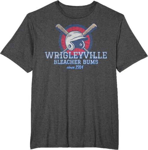 Vista 17 de Wrigleyville Bleacher Bums - Camiseta de béisbol divertida