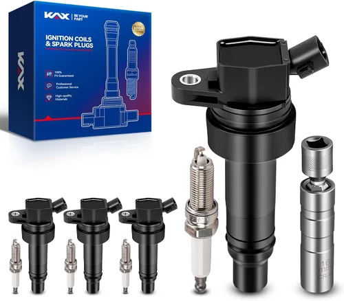 Vista 127 de Bobina de encendido KAX UF434 1 paquete Compatible con Impala, Equinox, G6, Malibu, Silverado 1500, Uplander, Torrent, Lucerne, Express 1500, Sierra