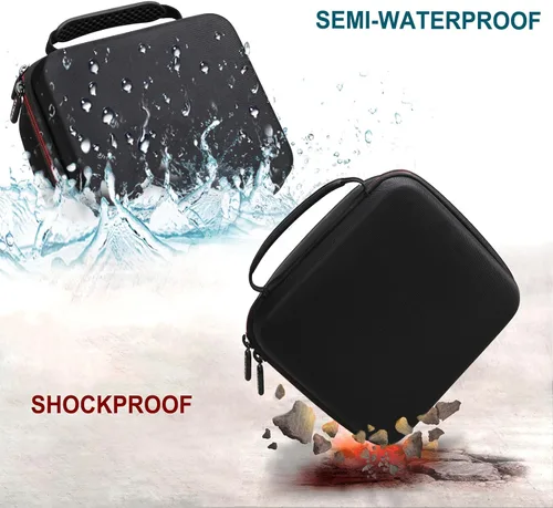 Vista 5 de LTGEM - Funda compatible con Howard Leight Impact Sport Amplificación de sonido electrónica y gafas de seguridad, bolsa de almacenamiento