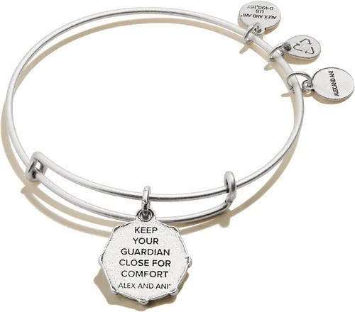 Vista 2 de Alex and Ani Pulsera de ángel de la guarda IV, Sin gemas.