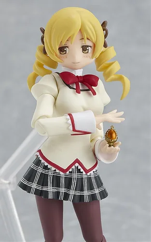Vista 3 de Good Smile Puella Magi Madoka Magica: Mami Tomoe "Uniforme escolar" Figma figura de acción
