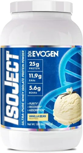 Vista 20 de Evogen Isoject - Aislado de proteína de suero Proteína de suero en polvo ultra pura con enzimas encendedoras, BCA y EAA Absorción y recuperación