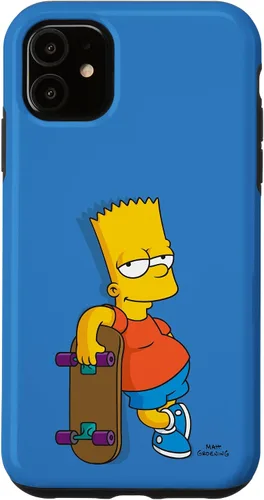 Vista 8 de The Simpsons Bart Simpson - Carcasa para iPhone 17, color azul cielo