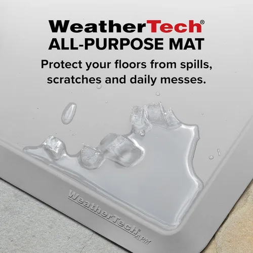 Vista 2 de WeatherTech Tapete multiusos para la vida cotidiana, 15 x 24 pulgadas, universal, color negro