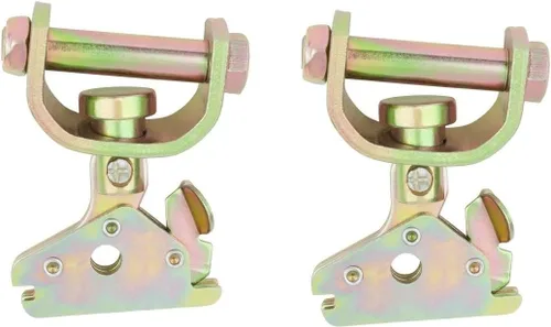 Vista 5 de Mytee Products E Track - Montaje giratorio de rodillo de pista - Capacidad de 3300 libras - Accesorios de riel de amarre de riel de amarre de riel E