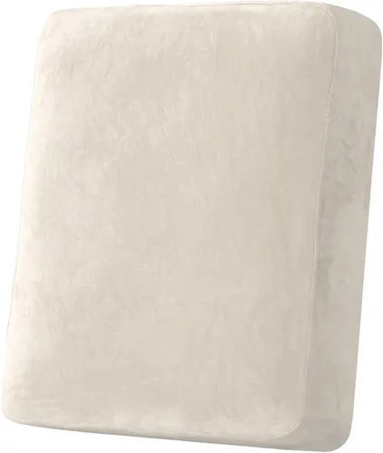 Vista 10 de H.VERSAILTEX Funda de cojín elástica de terciopelo para sofá, funda de cojín de felpa para cojines de silla, protector de muebles, cojín de asiento