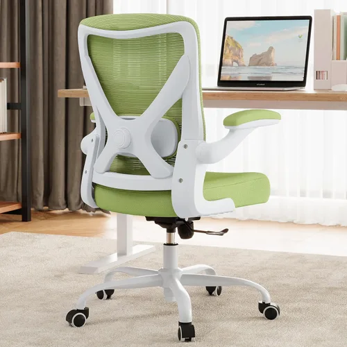 Vista 14 de Ergalithic Silla ergonómica de oficina – Sillas de escritorio de computadora en forma de X cómodas, silla de juegos de malla con respaldo alto