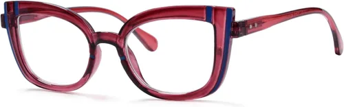 Vista 13 de Eyekepper Gafas de lectura de ojo de gato para mujeres de gran tamaño lectoras - negro