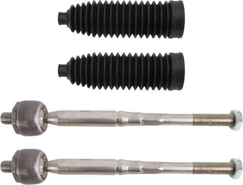 Vista 340 de TRQ Kit de dirección delantera con barra de acoplamiento de fuelle de piñón y cremallera compatible con Toyota Echo 2000-2005