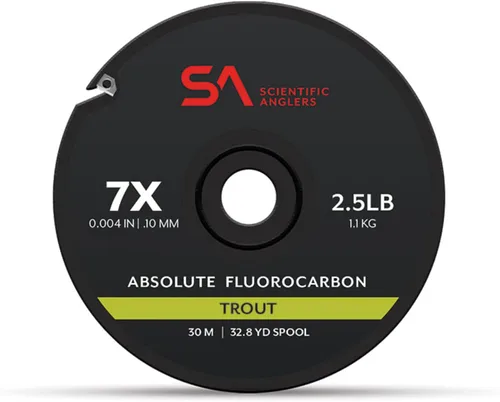 Vista 12 de Scientific Anglers Absolute Fluorocarbon Trout Tippet