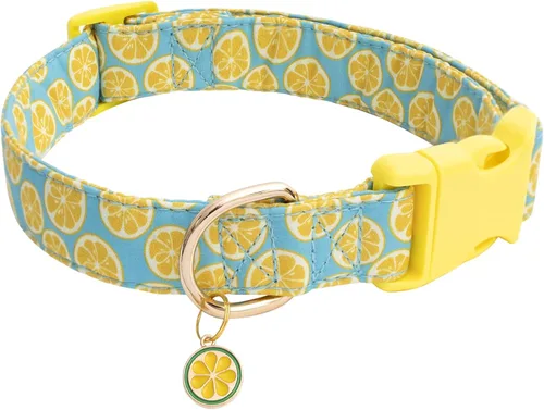 Vista 11 de Faygarsle Collar de perro floral para niñas y perras, collar suave y elegante para mascotas con diseño de flores, collar negro ideal para perros
