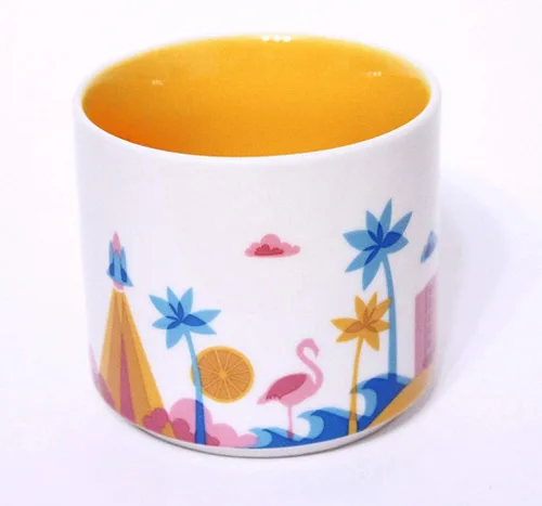 Vista 2 de Florida Starbucks You Are Here Collection Taza de cerámica de 14 onzas