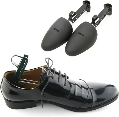 Vista 6 de ECHODONE 5 pares prácticos de longitud ajustable para hombre, zapato, árbol, zapato, soporte moldeador