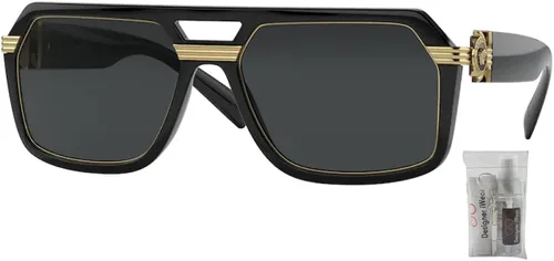 Vista 2 de Versace VE4399 Pillow Sunglasses for Men BUNDLE With Designer iWear Complimentary Eyewear Kit