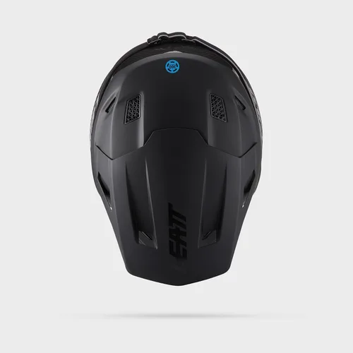 Vista 6 de Leatt Moto 9.5 Motocross Casco y Velocity 6.5 Kit de gafas con bolsa para casco Carbono