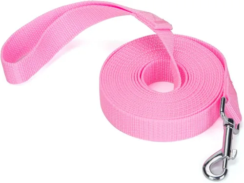 Vista 30 de Correa de entrenamiento de nailon resistente y duradera, cuerda de tracción de 1 pulgada de ancho, 6 pies de largo, para perros pequeños y medianos