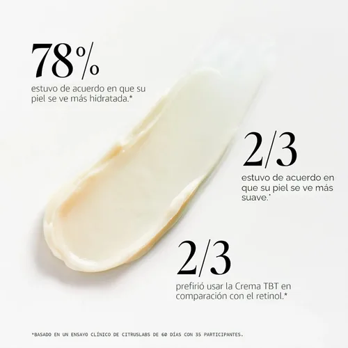 Vista 3 de DIME Beauty TBT Cream – Crema de noche antiarrugas con Bakuchiol Retinol alternativa para líneas finas, crema hidratante facial reafirmante