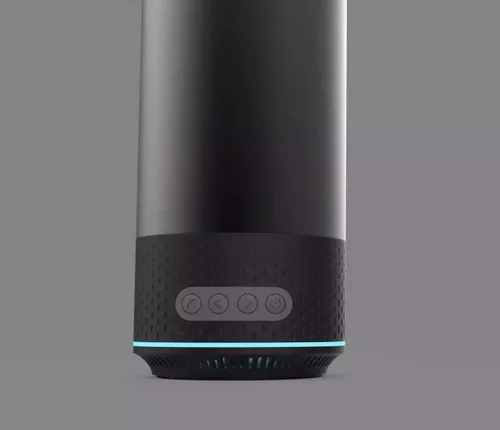Vista 4 de Botella de agua de alta calidad aislada al vacío con altavoz Bluetooth recargable y control remoto Xtreme Mini Bluetooth. El control remoto funciona