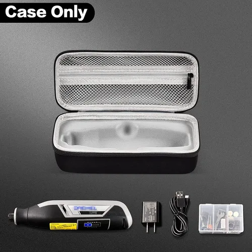 Vista 3 de Boobowl Funda compatible con Dremel Lite 7760 N/10 4V Li-Ion herramienta giratoria inalámbrica + funda para cámara digital compatible con AbergBest