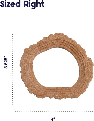 Vista 7 de Petstages Dogwood Ring - Juguete masticable para perros, pequeño (paquete de 2)