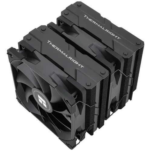Vista 13 de Thermalright Peerless Assassin 120 - Enfriador de aire para CPU, 6 tubos de calor, ventiladores PWM duales de 4.724 in, 1550 rpm ± 10%, radiador