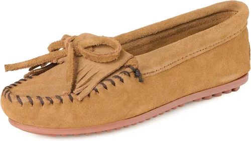 Vista 14 de Mocasín Minnetonka Kilty de gamuza para mujer Tela Arizona