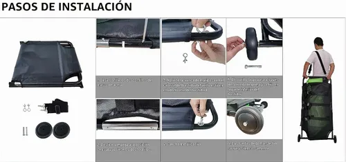 Vista 7 de Max Loading - Camilla grande para perros de 250 libras con ruedas silenciosas, carrito de transporte de mascotas de 45 x 22 pulgadas (desplegable)