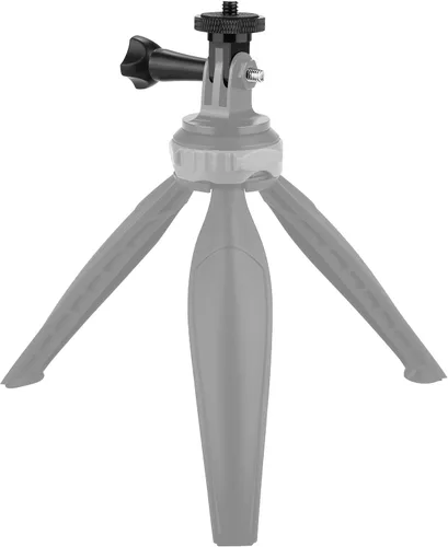 Vista 8 de Paquete de 6 adaptadores de trípode de cámara de aluminio de 1/4 "-20, compatible con cámaras de acción GoPro e Insta360, adaptador de montaje