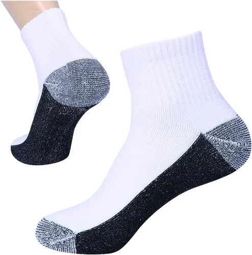 Vista 3 de EnerWear Paquete de 10 calcetines de algodón para hombre y mujer que absorbe la humedad