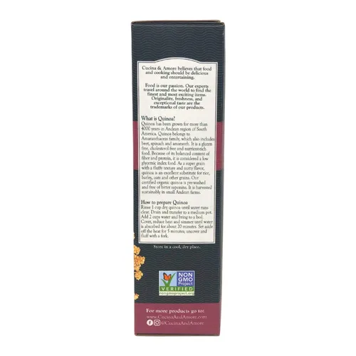 Vista 8 de Cucina & Amore Orgánica Tricolor Quinoa 8 Pack