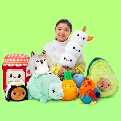 Vista 7 de Squishable - Mini cerdito - 9.5 pulgadas - Juguete suave coleccionable de peluche