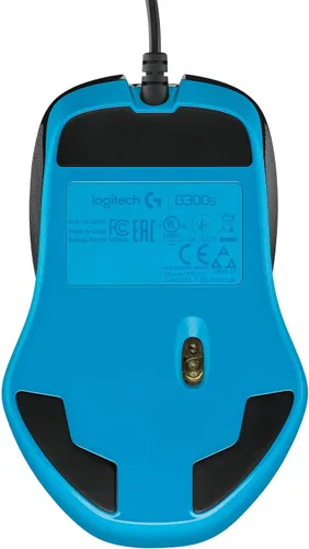 Vista 6 de Logitech G300s Mouse óptico ambidiestro para videojuegos9botones programables memoria incorporada