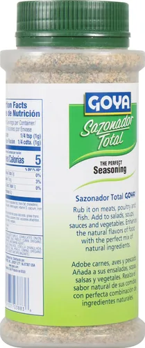 Vista 4 de Goya Foods Sazonador Total Seasoning, 18 onzas (paquete de 12)