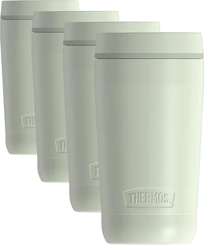Vista 9 de THERMOS ALTA SERIES - Vaso térmico de acero inoxidable, 12 onzas, color pizarra utensilios de cocina de camping
