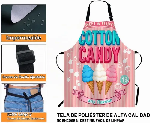 Vista 3 de WONDERTIFY Delantal ganado A1, Multi01.